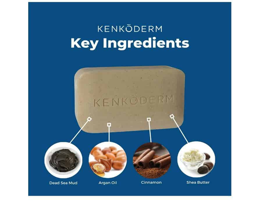 How to GetRid of Psoriasis Naturally?
Kenkoderm Psoriasis Dead Sea Mud Soap with Argan Oil & Shea Butter 4.25 oz | 4 Bars | Dermatologist Developed | Fragrance + Color Free