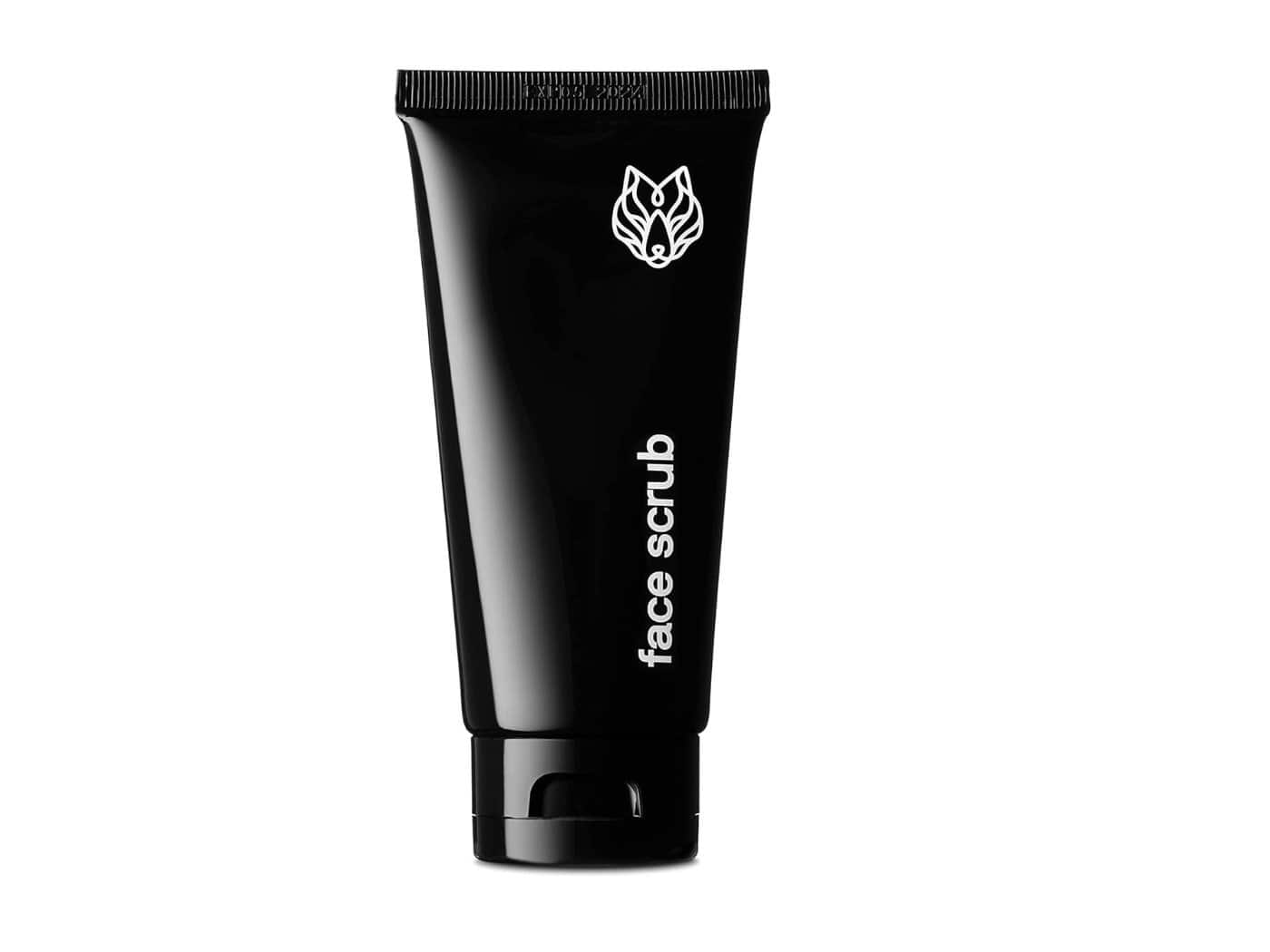 Black Wolf Mens Face Scrub