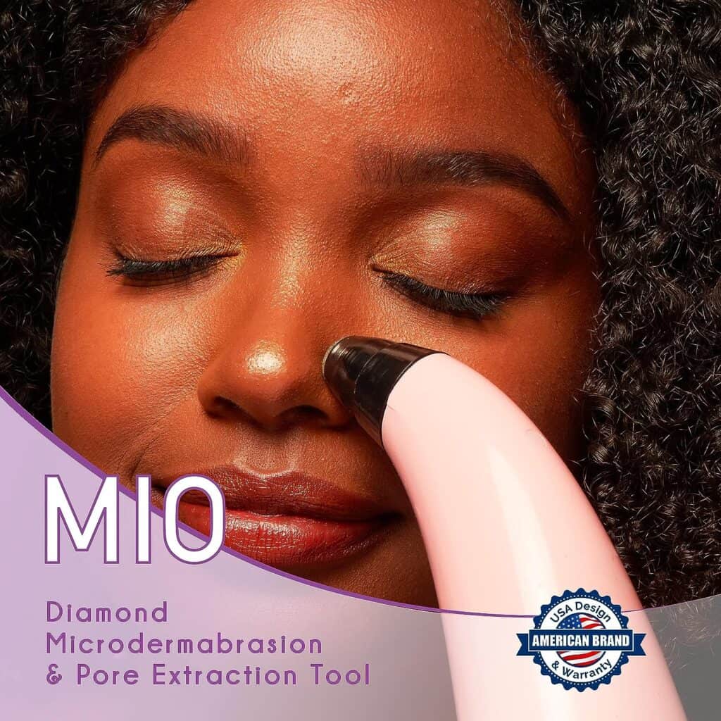 Spa Sciences MIO Microdermabrasion Blackhead Remover Review. Spa Sciences MIO Diamond Microdermabrasion Blackhead Remover, Pore Suction Tool–Rechargeable-Dermatologist Recommended Skin Resurfacing System for Anti-Aging-Exfoliator for Acne Scars/Wrinkles