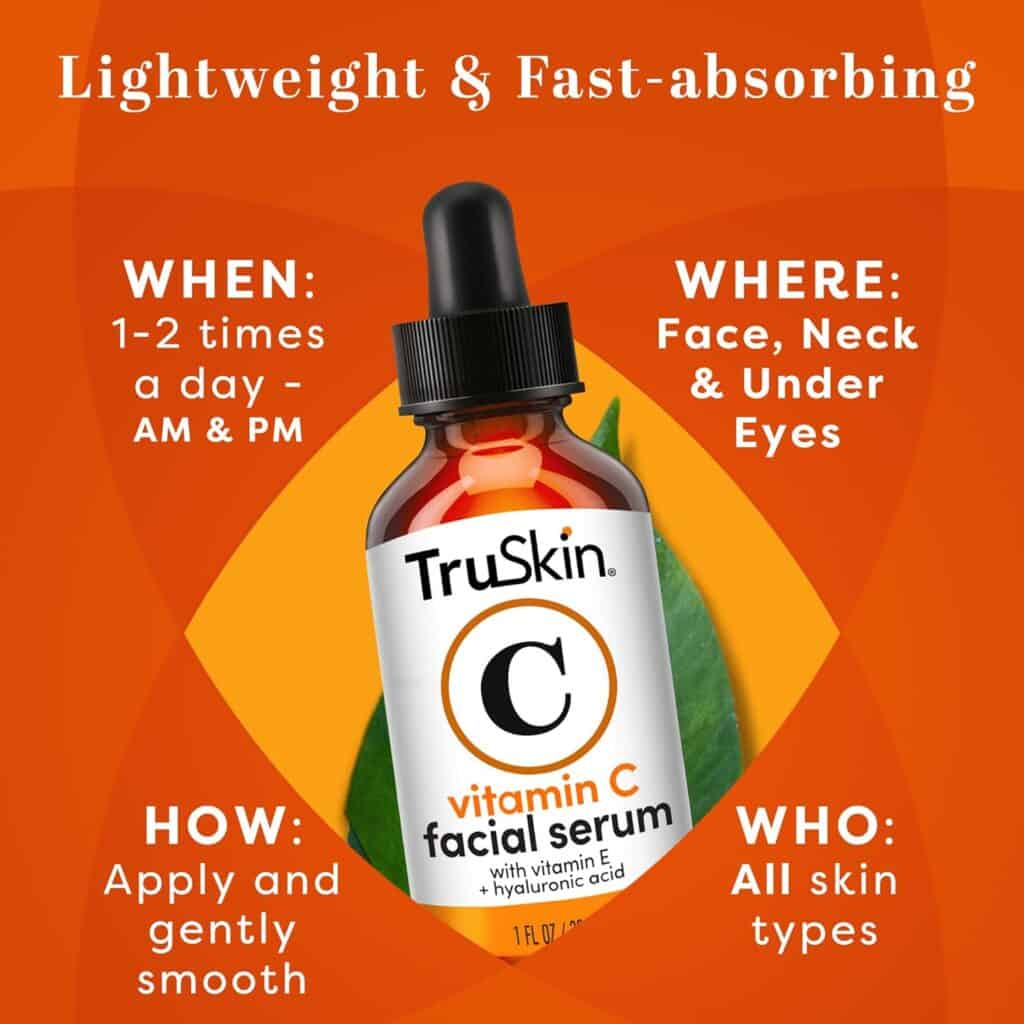 TruSkin Vitamin C Face Serum. Beauty Supplements: Scam or Radiant Skin Secret?