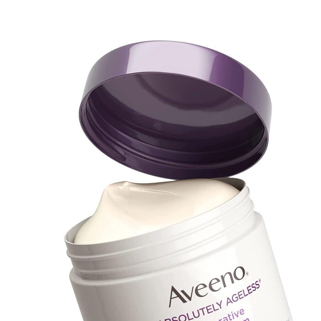 Aveeno Absolutely Ageless Restorative Night Cream Facial Moisturizer -Top 10 Lavender Lotions for Better Sleep| A Complete Guide.