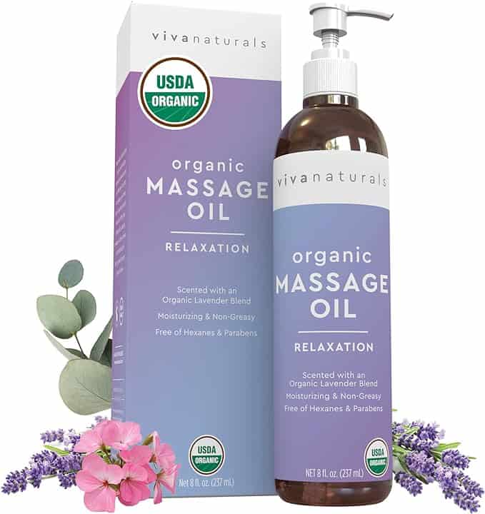 Organic Massage Oil with Lavender-Top 10 Lavender Lotions for Better Sleep| A Complete Guide.