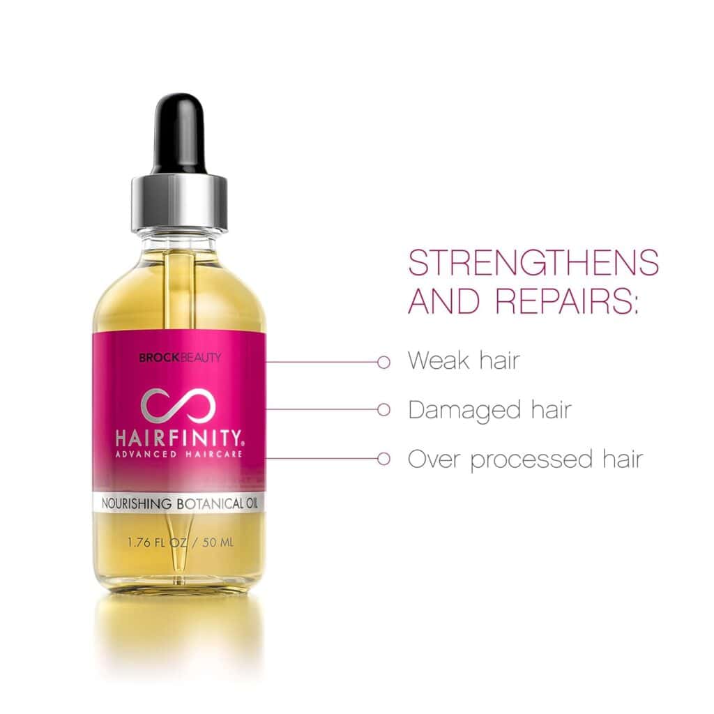 Hairfinity Botanical Hair Oil- 9 Essential Oils for Rapid Hair Growth